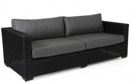 3 sitssoffa svart