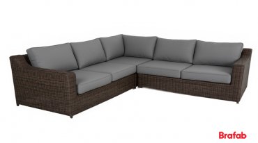 Glendon h�rnsoffa m�rkbrun