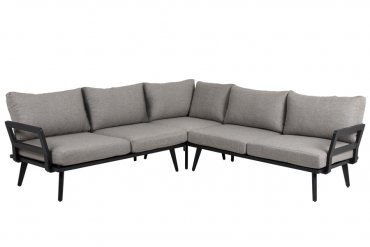 Villac hrnsoffa svart Beige