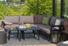 Villac hrnsoffa svart Beige