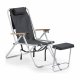 Roxy XL strandstol med pall